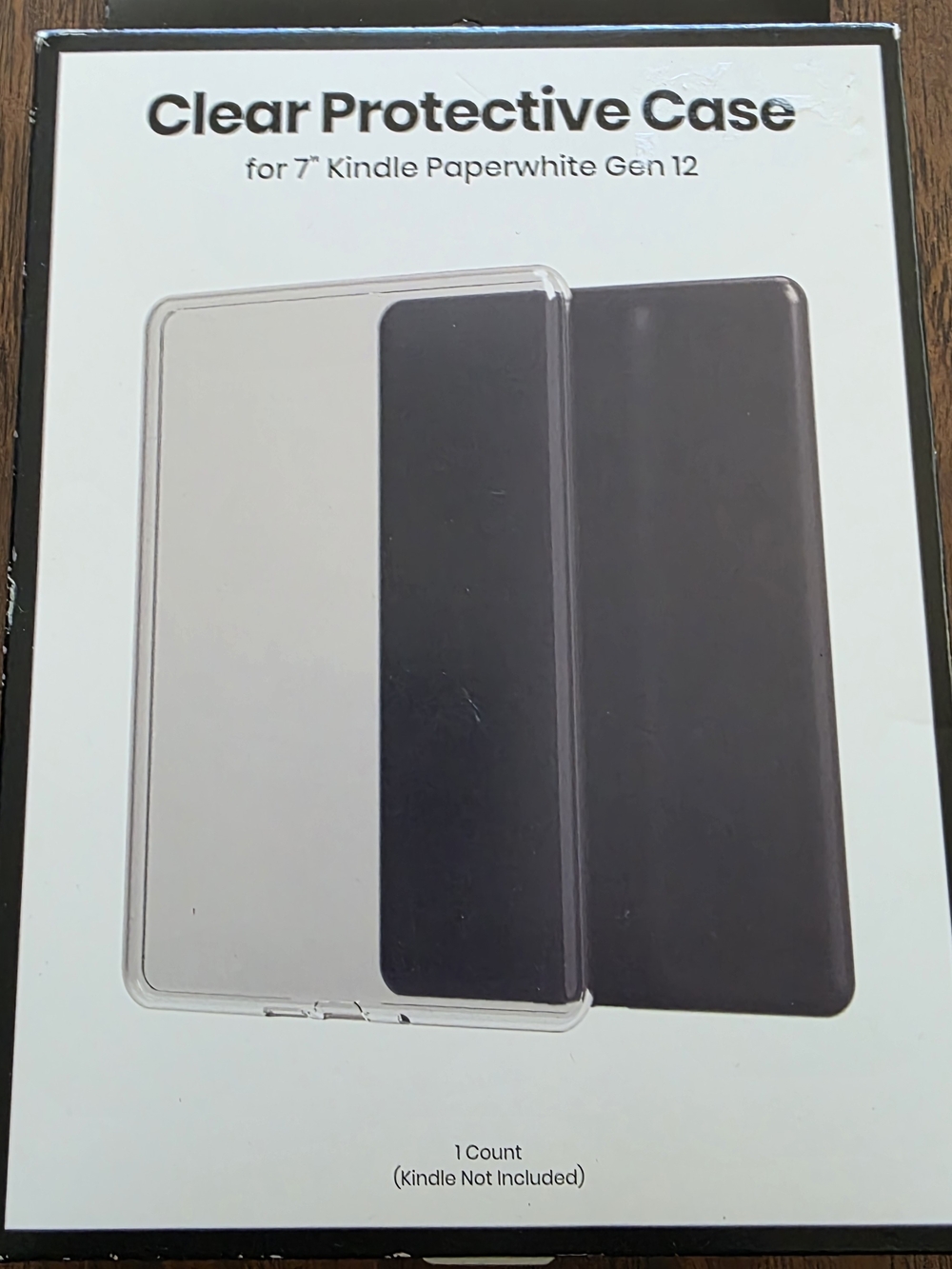 Clear Protective Case for 7" Kindle Paperwhite Gen 12 - Transparent